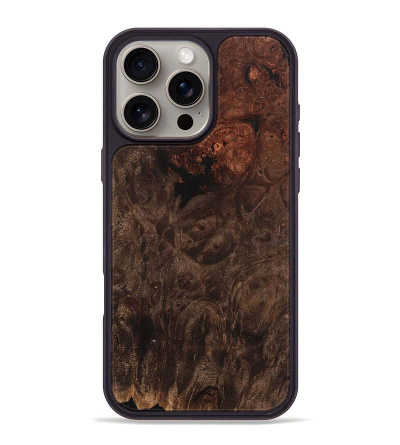 iPhone 16 Pro Max Wood Phone Case - Ignacio (Wood Burl, 748567)