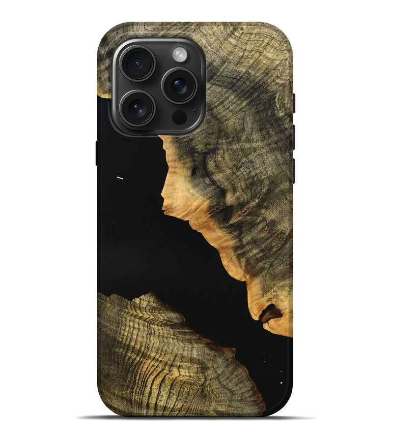 iPhone 16 Pro Max Wood Live Edge Phone Case - Anaya (Wood Burl, 748657)