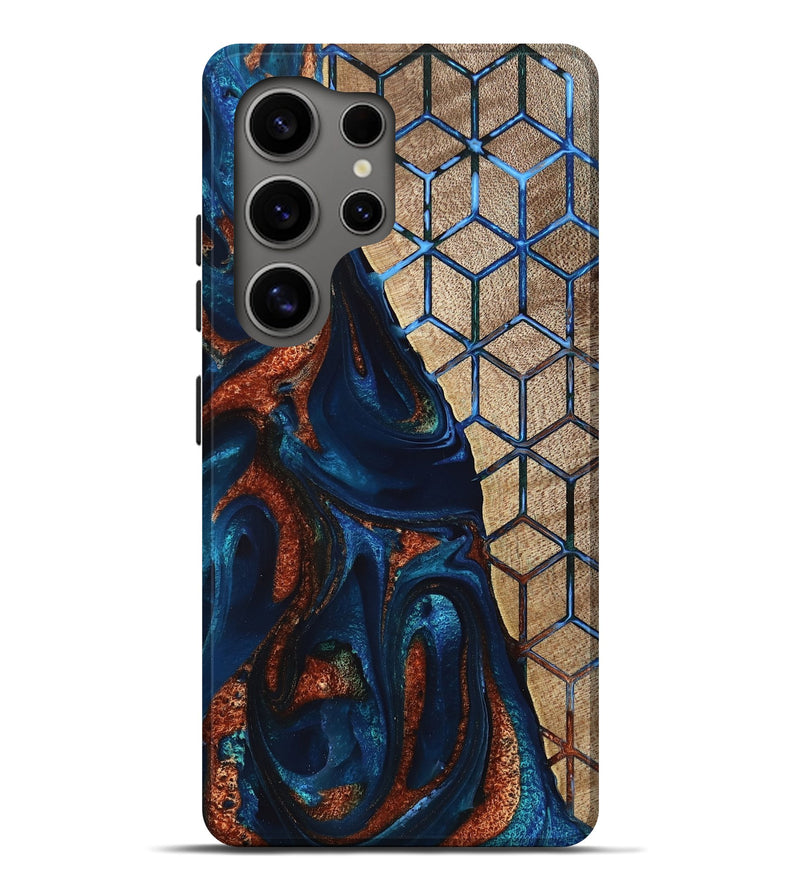 Galaxy S25 Ultra Wood Live Edge Phone Case - Houston (Pattern, 748660)