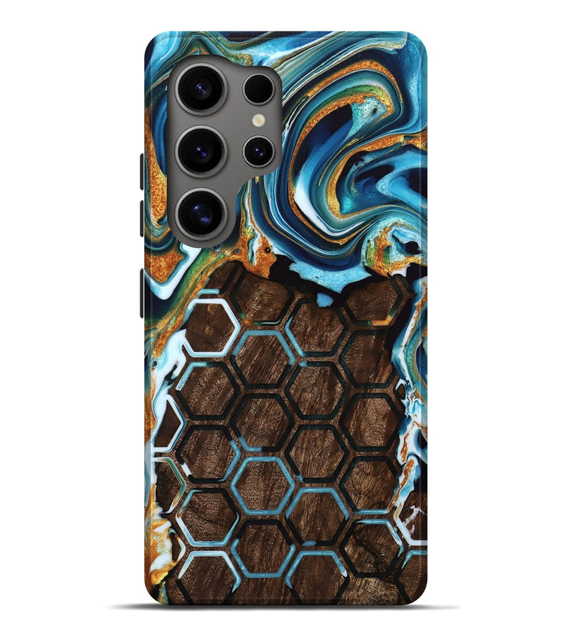 Galaxy S25 Ultra Wood Live Edge Phone Case - Kelsea (Pattern, 748668)