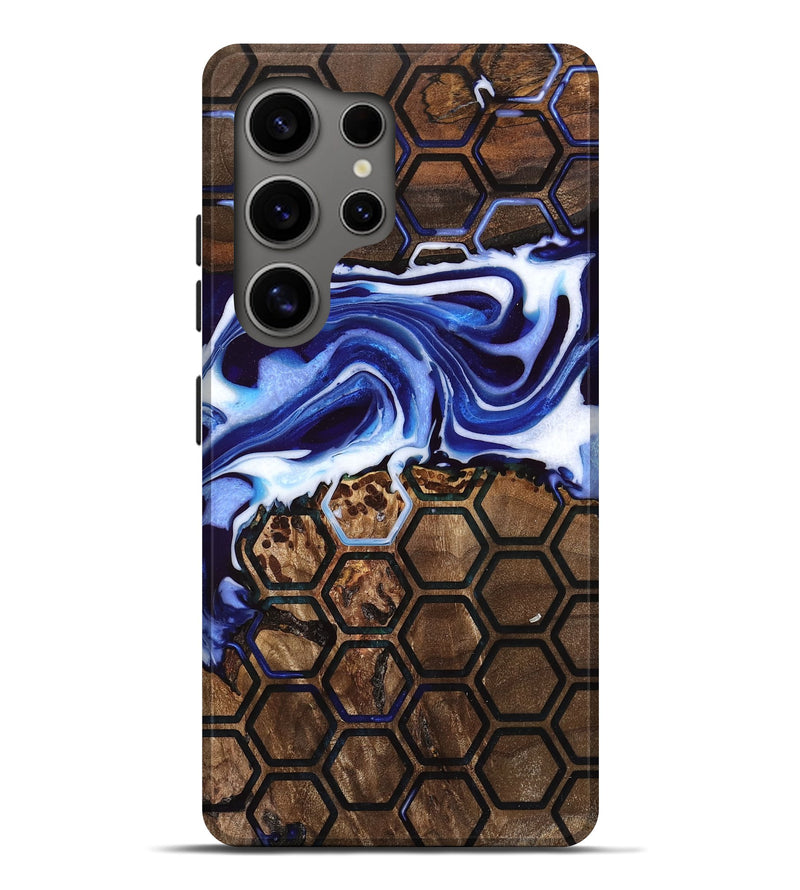 Galaxy S25 Ultra Wood Live Edge Phone Case - Elenora (Pattern, 748677)