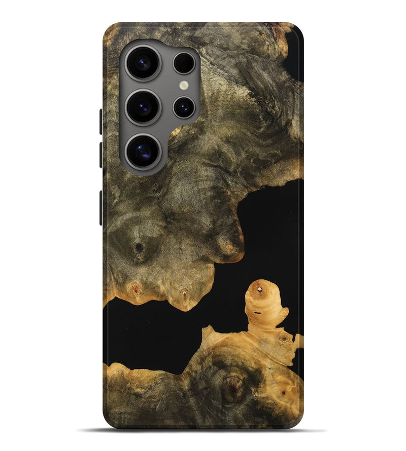 Galaxy S25 Ultra Wood Live Edge Phone Case - Amiyah (Wood Burl, 748682)