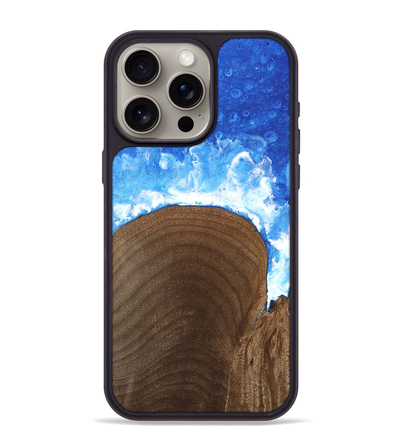 iPhone 15 Pro Max Wood Phone Case - Meghann (Coastal, 748745)