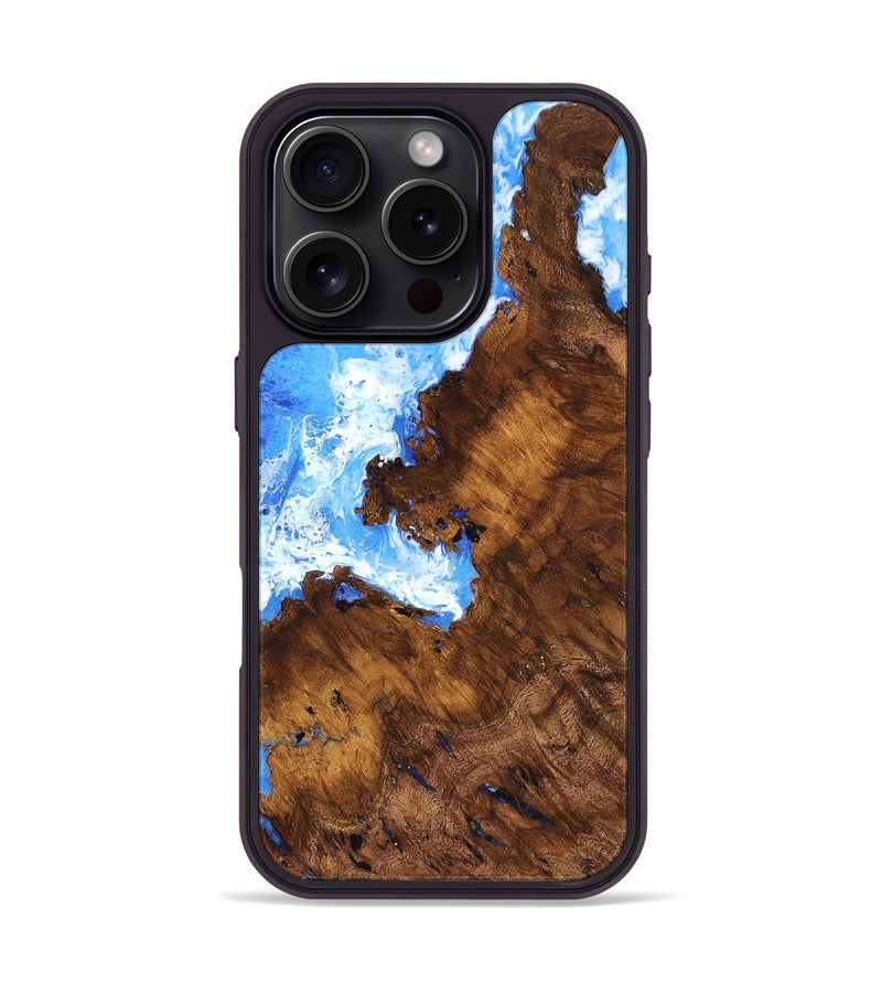 iPhone 16 Pro Wood Phone Case - Meir (Coastal, 748760)