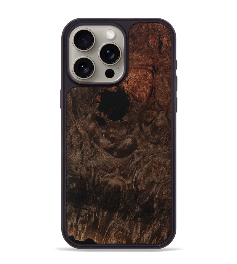 iPhone 15 Pro Max Wood Phone Case - Jay (Wood Burl, 748828)