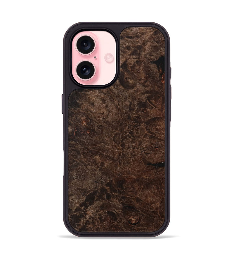iPhone 16 Wood Phone Case - Rolland (Wood Burl, 748829)