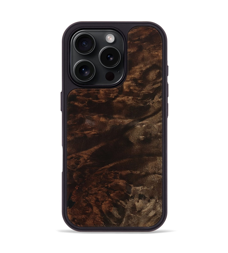 iPhone 16 Pro Wood Phone Case - Kay (Wood Burl, 748834)