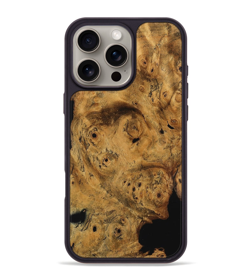 iPhone 16 Pro Max Wood Phone Case - Reign (Wood Burl, 748839)
