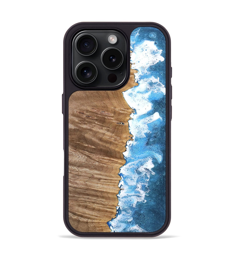 iPhone 16 Pro Wood Phone Case - Jaunita (Coastal, 748868)