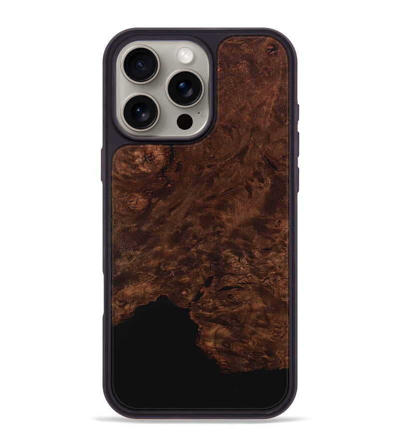 iPhone 16 Pro Max Wood Phone Case - Lorna (Wood Burl, 748871)