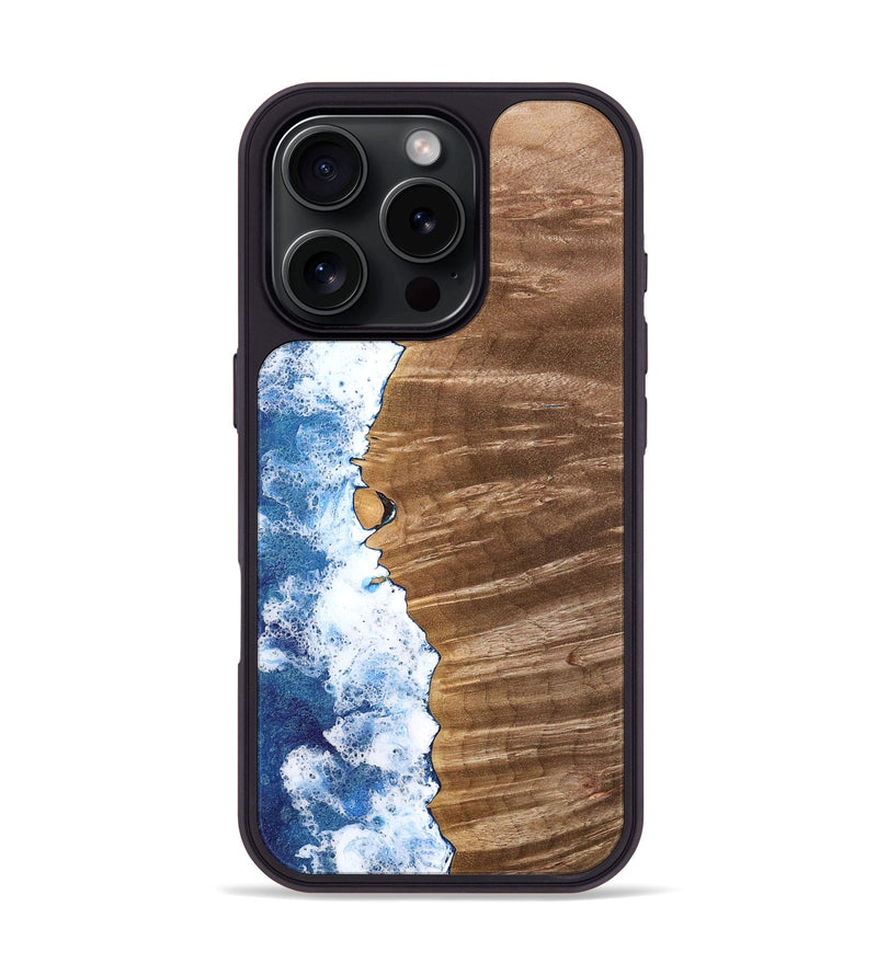 iPhone 16 Pro Wood Phone Case - Myra (Coastal, 748896)