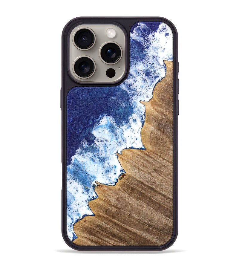 iPhone 16 Pro Max Wood Phone Case - Curley (Coastal, 748903)