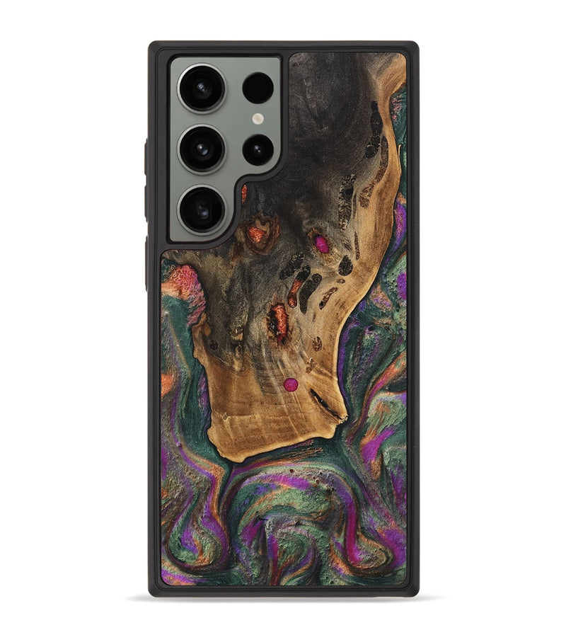 Galaxy S23 Ultra Wood Phone Case - Alethea (Green, 748909)