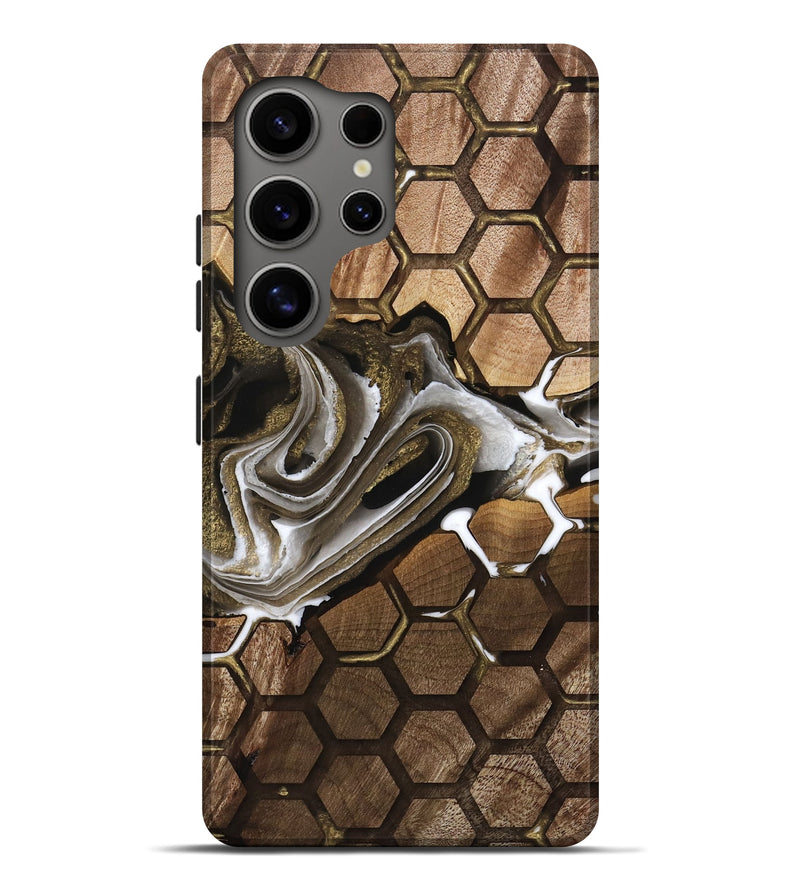 Galaxy S25 Ultra Wood Live Edge Phone Case - Virgie (Pattern, 748936)