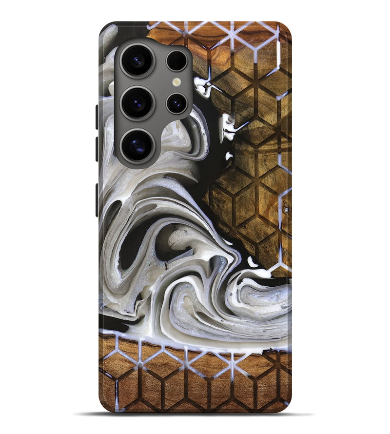 Galaxy S25 Ultra Wood Live Edge Phone Case - Cal (Pattern, 748939)