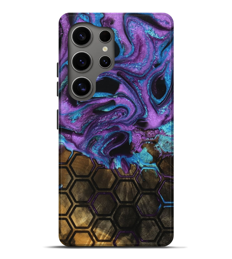 Galaxy S25 Ultra Wood Live Edge Phone Case - Paralee (Pattern, 748949)