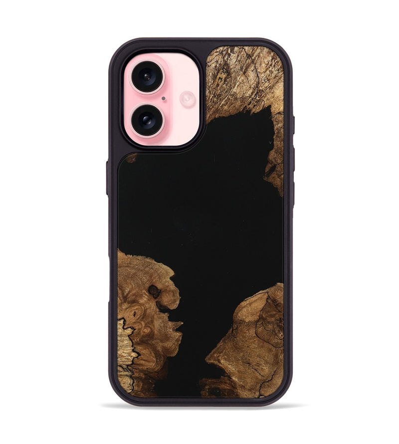 iPhone 16 Wood Phone Case - Vernice (Wood Burl, 749006)