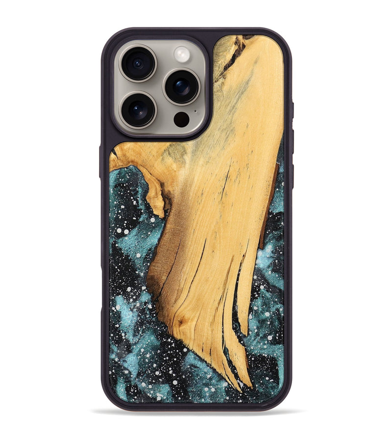 iPhone 16 Pro Max Wood Phone Case - Kaisen (Cosmos, 749035)