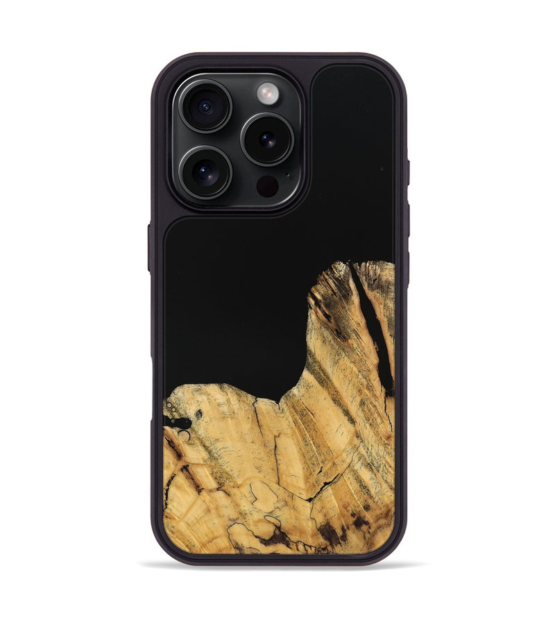 iPhone 16 Pro Wood Phone Case - Presley (Wood Burl, 749046)