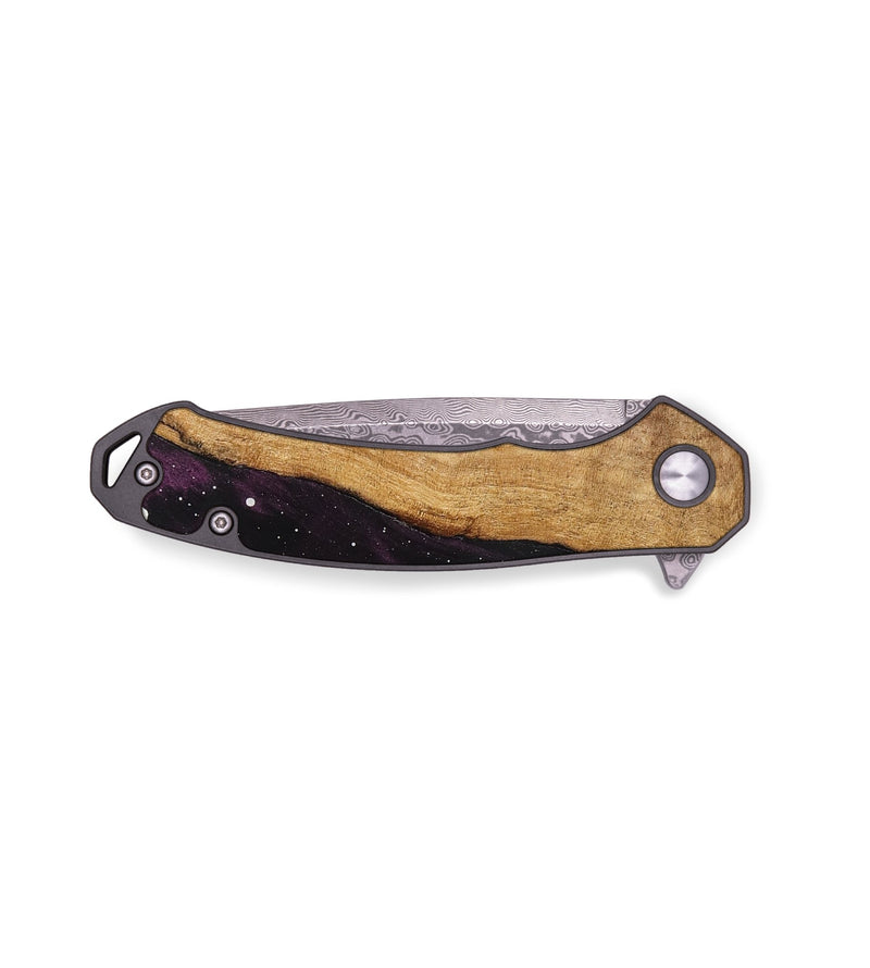 EDC Wood Pocket Knife - Geo (Cosmos, 749078)
