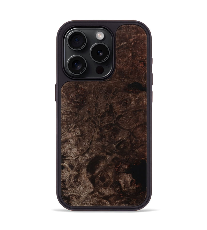 iPhone 15 Pro Wood Phone Case - Cristy (Wood Burl, 749096)