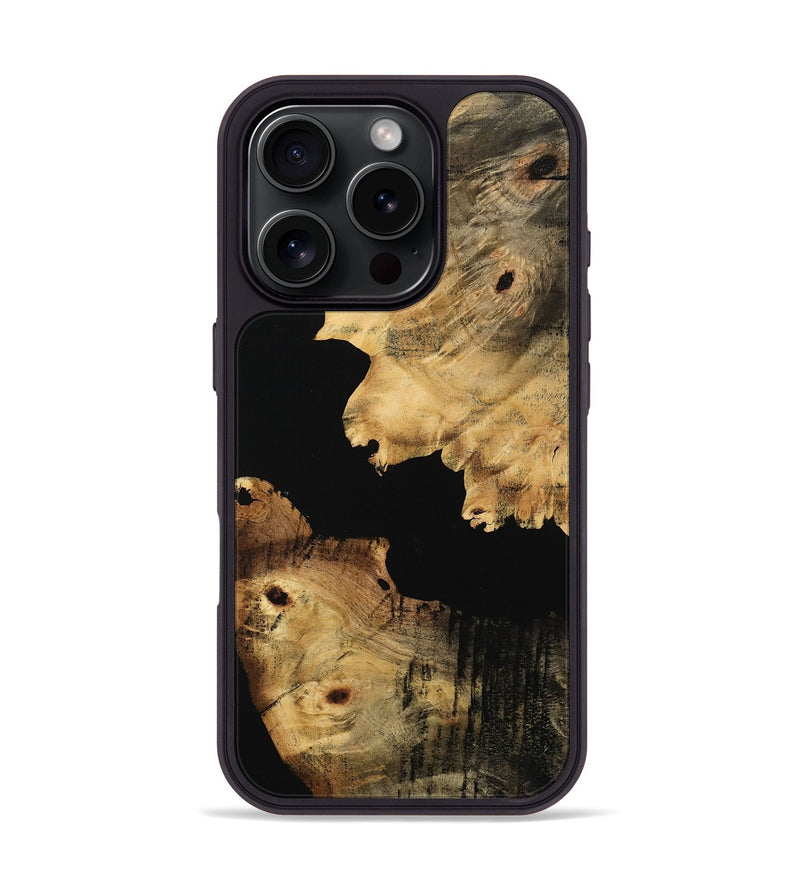iPhone 16 Pro Wood Phone Case - Oda (Wood Burl, 749147)