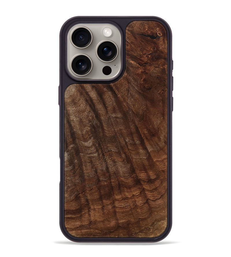 iPhone 16 Pro Max Wood Phone Case - Waylen (Wood Burl, 749148)