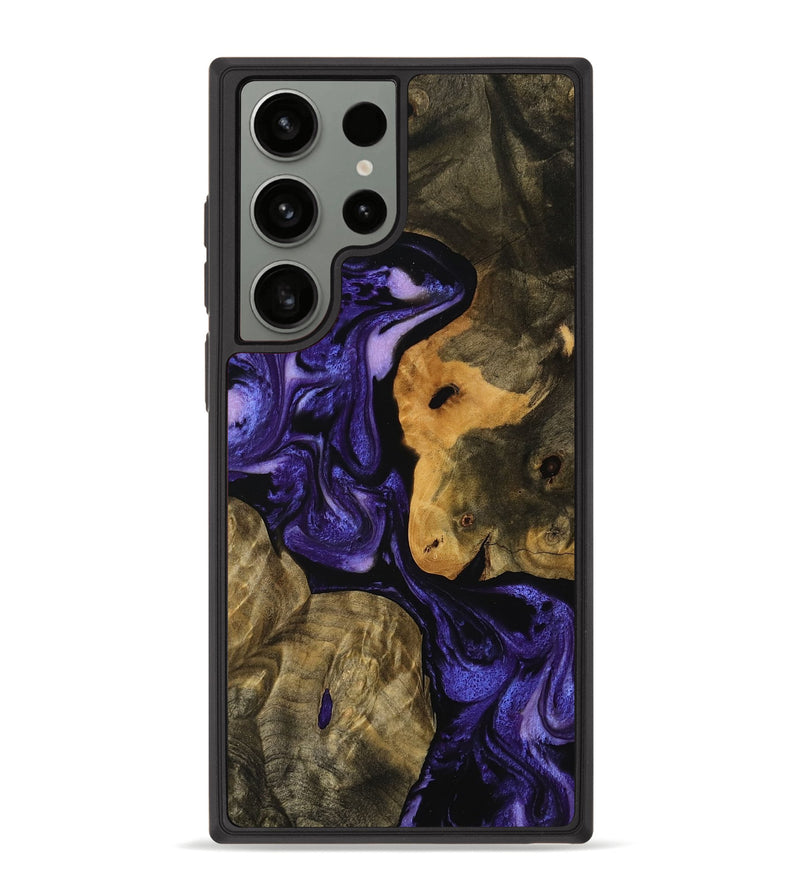 Galaxy S23 Ultra Wood Phone Case - Saylor (Purple, 749153)