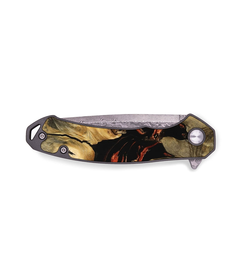 EDC Wood Pocket Knife - Erma (Red, 749224)
