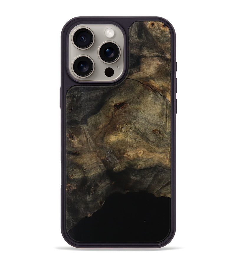 iPhone 16 Pro Max Wood Phone Case - Matthew (Wood Burl, 749230)