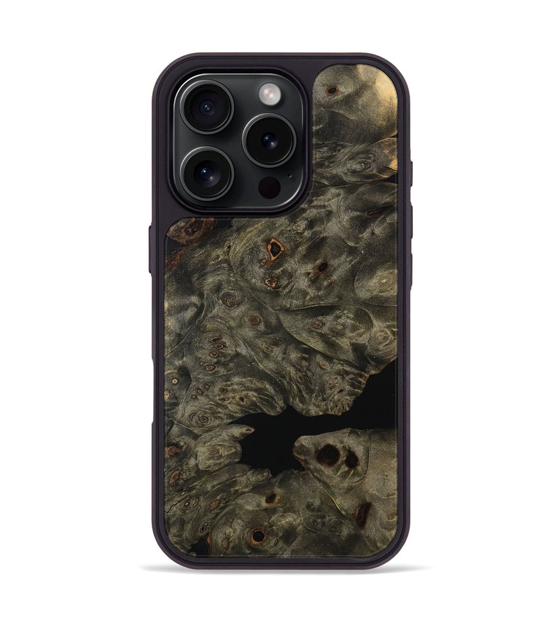 iPhone 16 Pro Wood Phone Case - Korbin (Wood Burl, 749231)