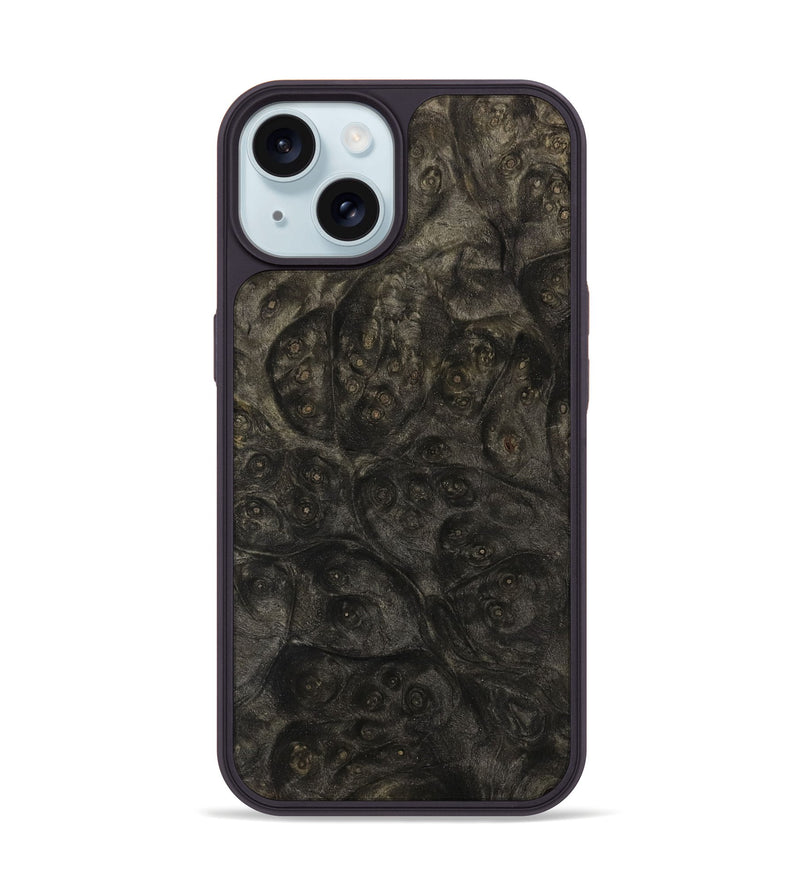 iPhone 15 Wood Phone Case - Oleta (Wood Burl, 749232)
