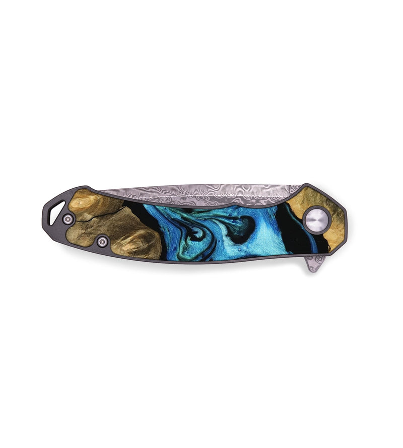 EDC Wood Pocket Knife - Maximus (Blue, 749260)