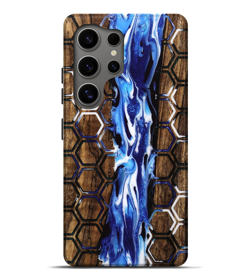 Galaxy S25 Ultra Wood Live Edge Phone Case - Khalil (Pattern, 749334)