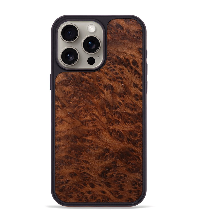 iPhone 15 Pro Max Wood Phone Case - Brandyn (Wood Burl, 749366)