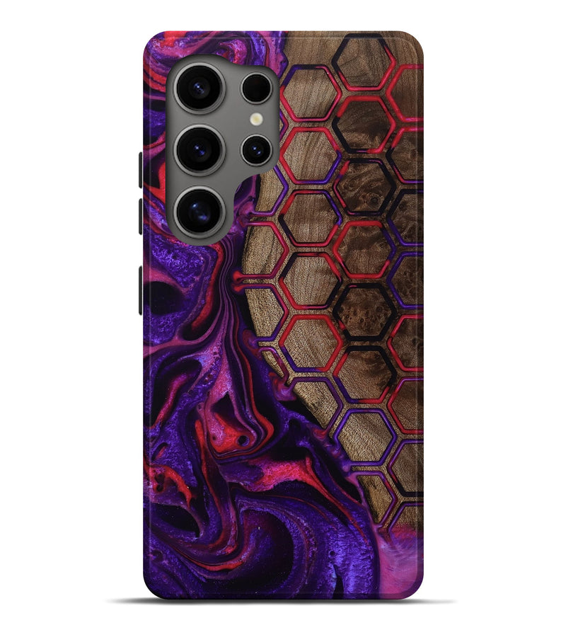 Galaxy S25 Ultra Wood Live Edge Phone Case - Aliana (Pattern, 749386)