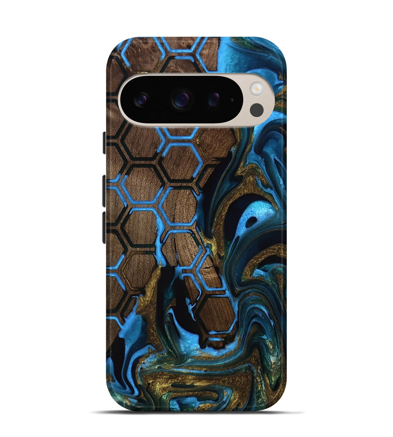 Pixel 9 Pro Wood Live Edge Phone Case - Ismael (Pattern, 749387)
