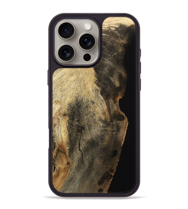 iPhone 16 Pro Max Wood Phone Case - Londyn (Wood Burl, 749395)