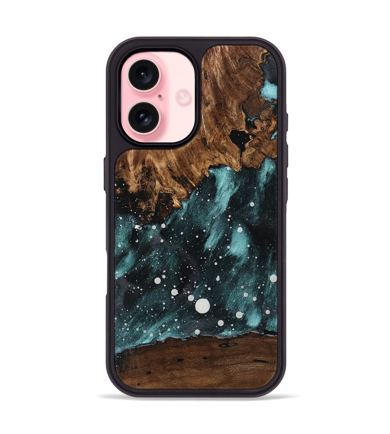 iPhone 16 Wood Phone Case - Junius (Cosmos, 749410)
