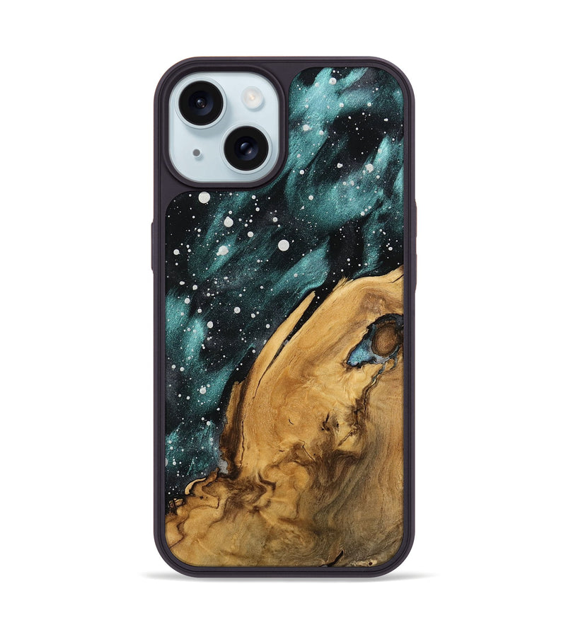 iPhone 15 Wood Phone Case - Denise (Cosmos, 749434)