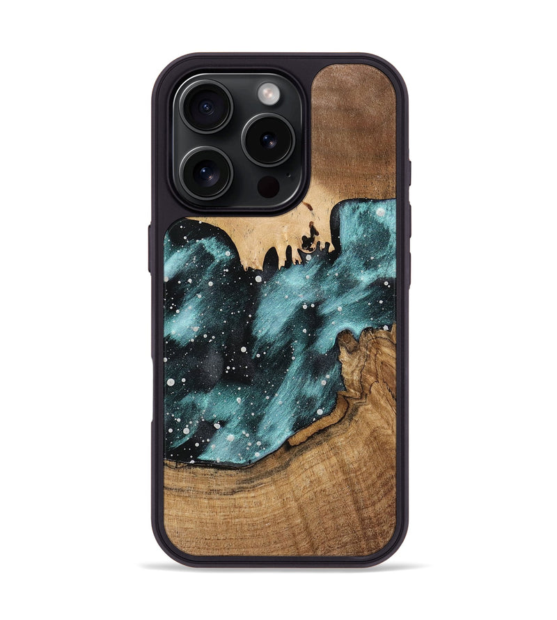 iPhone 16 Pro Wood Phone Case - Cathie (Cosmos, 749436)