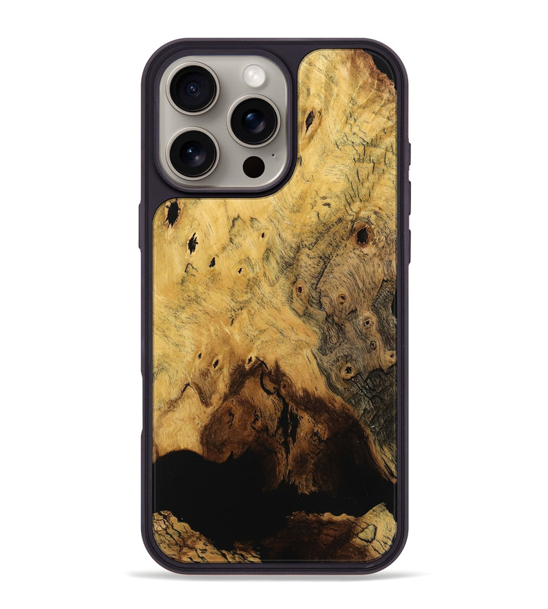 iPhone 16 Pro Max Wood Phone Case - Arline (Wood Burl, 749451)