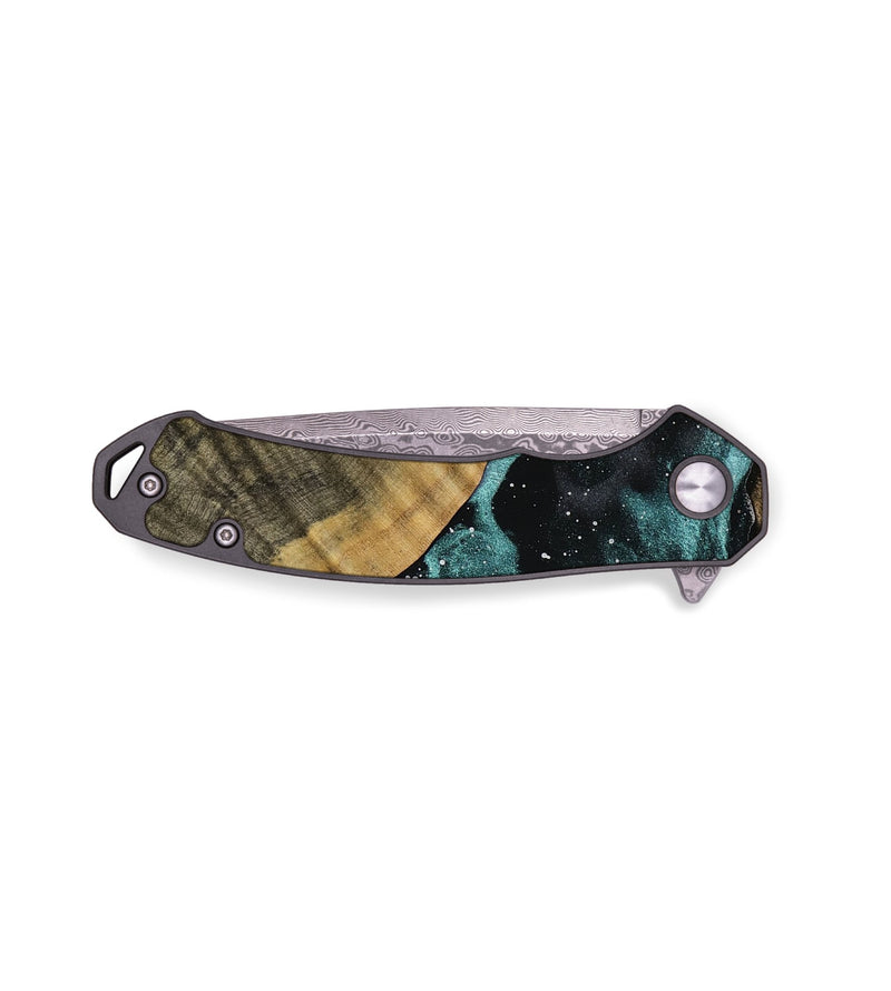 EDC Wood Pocket Knife - Brittni (Cosmos, 749461)
