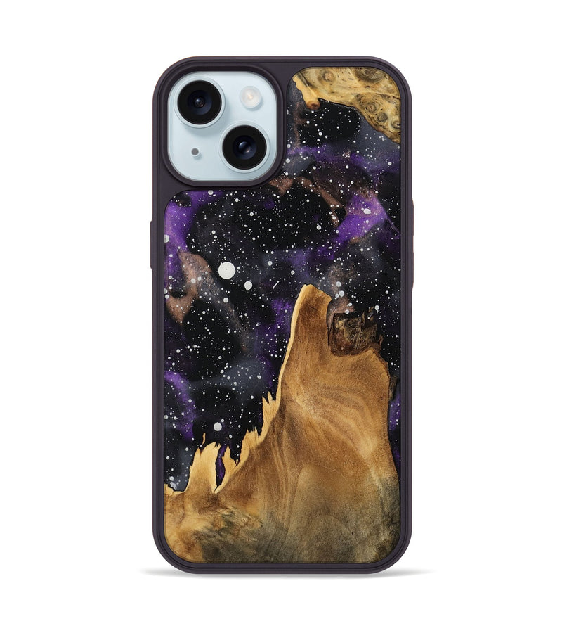 iPhone 15 Wood Phone Case - Jolie (Cosmos, 749475)