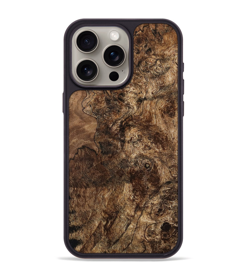 iPhone 15 Pro Max Wood Phone Case - Joey (Wood Burl, 749488)