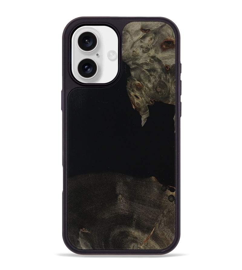 iPhone 16 Plus Wood Phone Case - Damien (Wood Burl, 749514)