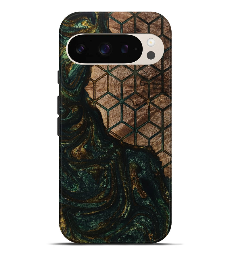 Pixel 9 Pro XL Wood Live Edge Phone Case - Lola (Pattern, 749625)