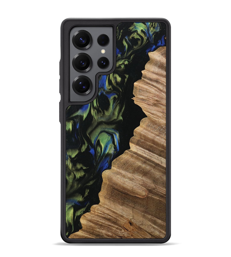Galaxy S25 Ultra Wood Phone Case - Elzie (Green, 749657)