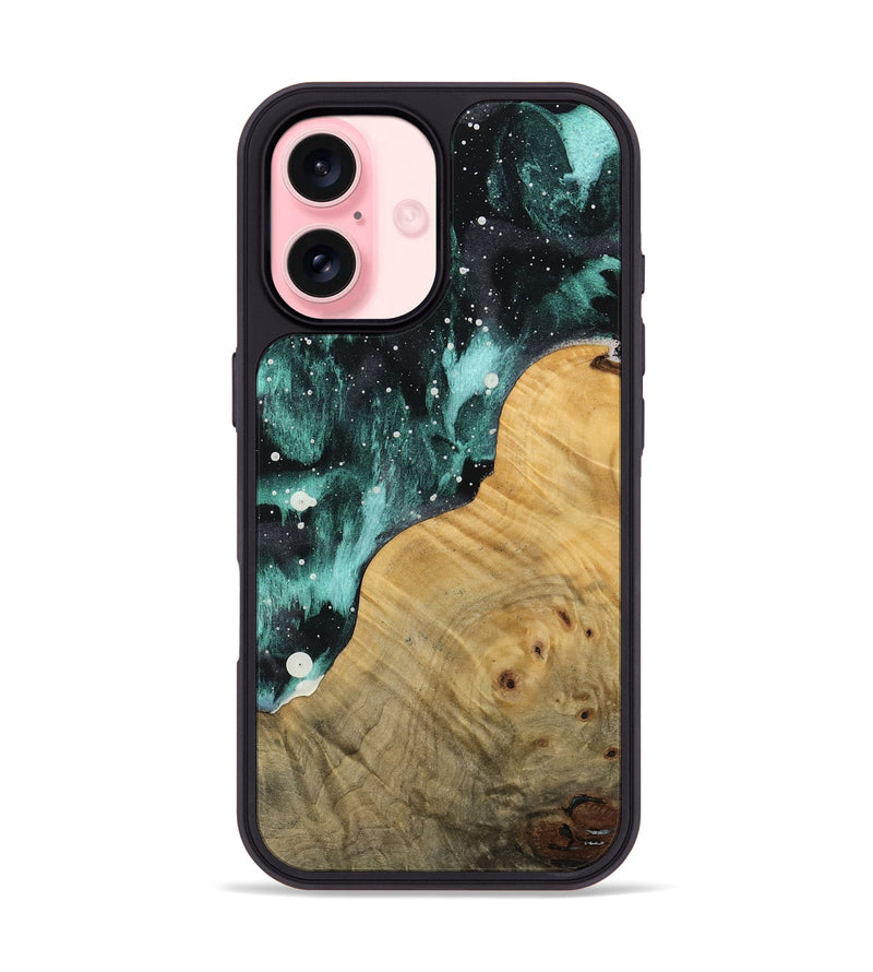 iPhone 16 Wood Phone Case - Oral (Cosmos, 749660)