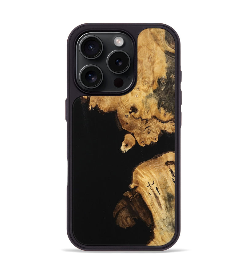 iPhone 16 Pro Wood Phone Case - Trey (Wood Burl, 749670)